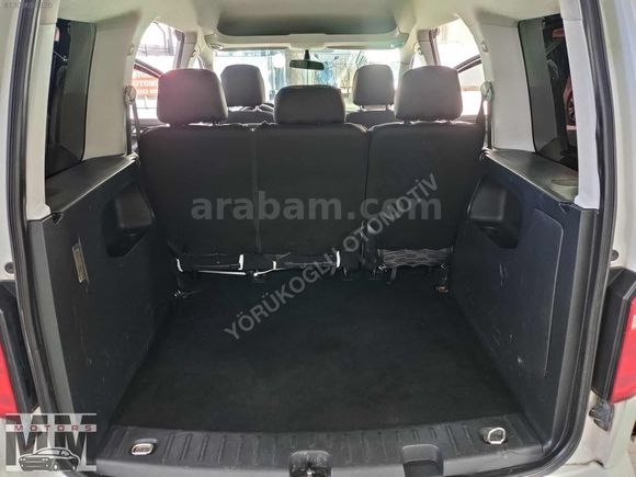 2015 CADDY COMBİ 4+1 KOLTUKLU -KLİMALI- 1,6 TDİ TRENDLİNE 102 HP
