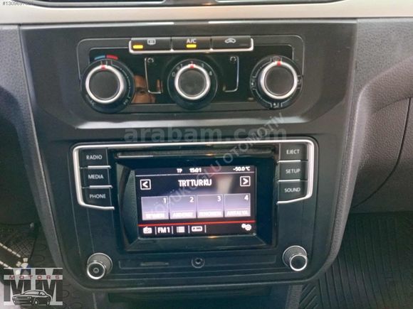 2015 CADDY COMBİ 4+1 KOLTUKLU -KLİMALI- 1,6 TDİ TRENDLİNE 102 HP