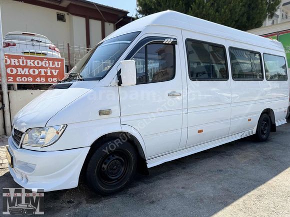 2005 SPRİNTER 14+1 KOLTUKLU 313CDİ UZUN ŞASE SIFIR MOTOR BAKIMLI