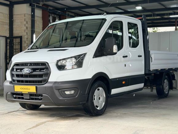 2025 TRANSİT 350 L UZUN ÇİFT KABİN YENİ LOGO HAYALET EKRAN 42 KM