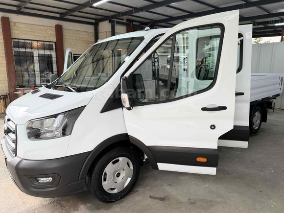 2025 TRANSİT 350 L UZUN ÇİFT KABİN YENİ LOGO HAYALET EKRAN 42 KM