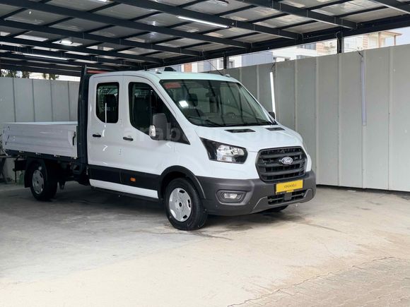 2025 TRANSİT 350 L UZUN ÇİFT KABİN YENİ LOGO HAYALET EKRAN 42 KM