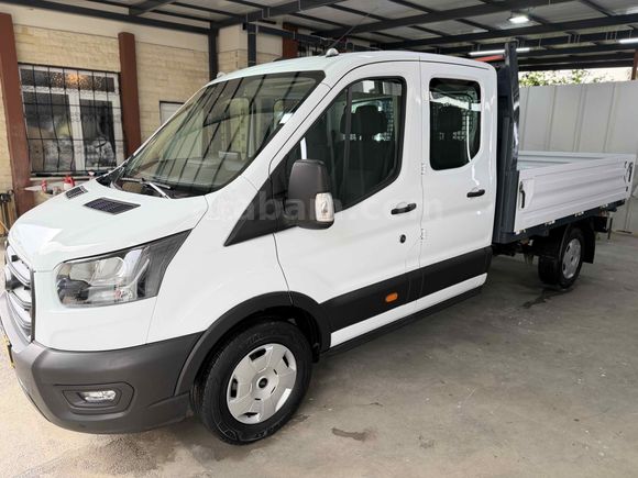 2025 TRANSİT 350 L UZUN ÇİFT KABİN YENİ LOGO HAYALET EKRAN 42 KM