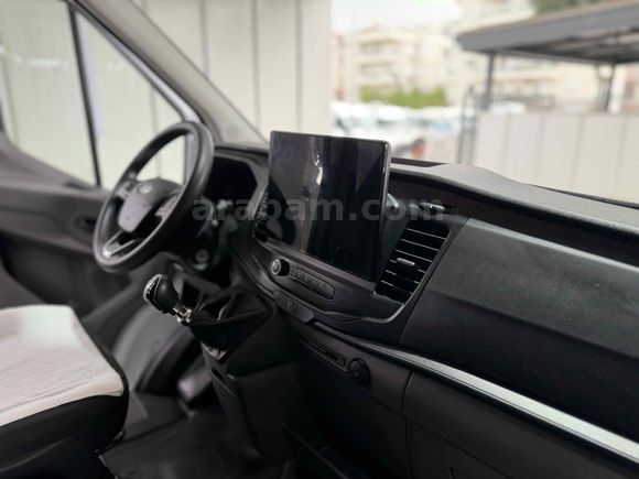 2025 TRANSİT 350 L UZUN ÇİFT KABİN YENİ LOGO HAYALET EKRAN 42 KM
