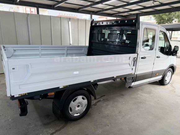 2025 TRANSİT 350 L UZUN ÇİFT KABİN YENİ LOGO HAYALET EKRAN 42 KM
