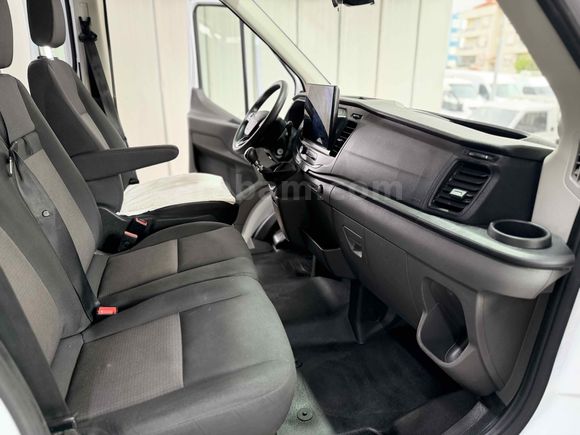 2025 TRANSİT 350 L UZUN ÇİFT KABİN YENİ LOGO HAYALET EKRAN 42 KM