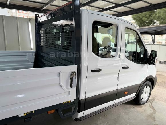 2025 TRANSİT 350 L UZUN ÇİFT KABİN YENİ LOGO HAYALET EKRAN 42 KM