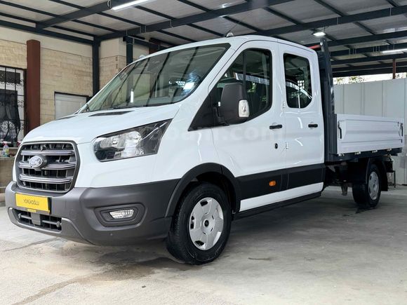 2025 TRANSİT 350 L UZUN ÇİFT KABİN YENİ LOGO HAYALET EKRAN 42 KM