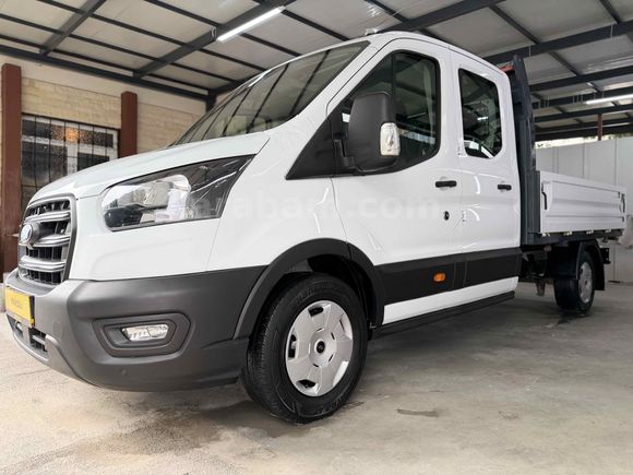2025 TRANSİT 350 L UZUN ÇİFT KABİN YENİ LOGO HAYALET EKRAN 42 KM