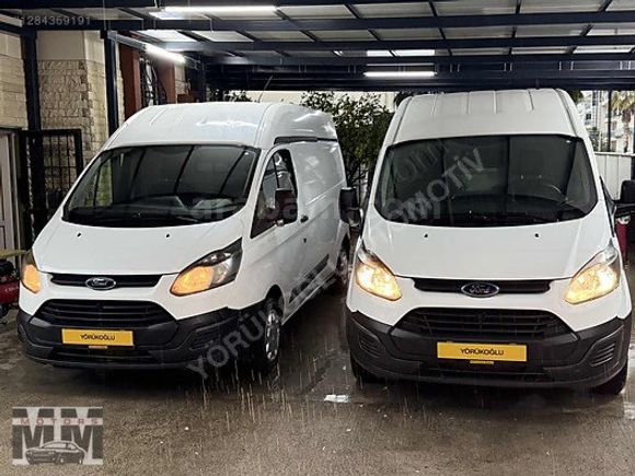 2016 TRANSİT CUSTOM (-UZUN ŞASE YÜKSEK TAVAN-) 339 BİNDE 125 LİK