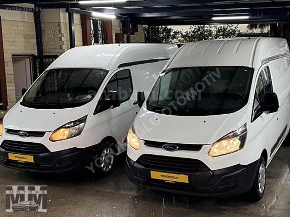 2016 TRANSİT CUSTOM (-UZUN ŞASE YÜKSEK TAVAN-) 339 BİNDE 125 LİK