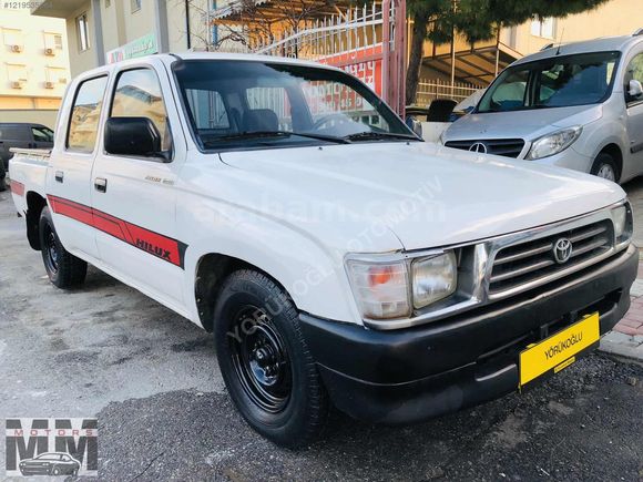 2001 TOYOTA HİLUX 2,4 DİZEL -ÇİFT KABİNLİ- -4X2- BAKIMLI 1,SINIF