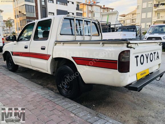 2001 TOYOTA HİLUX 2,4 DİZEL -ÇİFT KABİNLİ- -4X2- BAKIMLI 1,SINIF