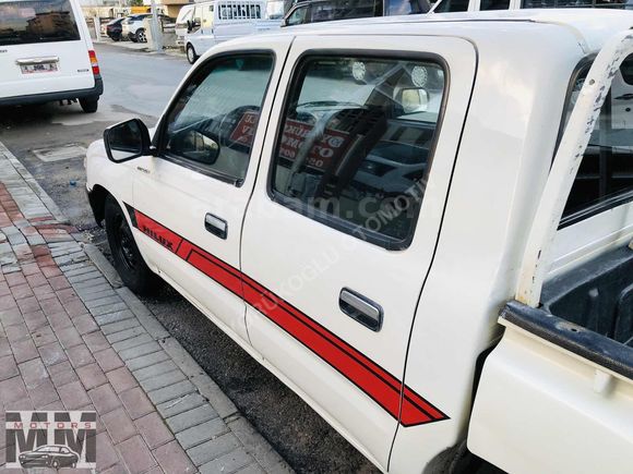 2001 TOYOTA HİLUX 2,4 DİZEL -ÇİFT KABİNLİ- -4X2- BAKIMLI 1,SINIF