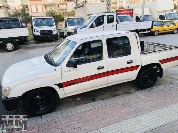 2001 TOYOTA HİLUX 2,4 DİZEL -ÇİFT KABİNLİ- -4X2- BAKIMLI 1,SINIF