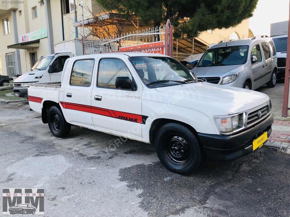 2001 TOYOTA HİLUX 2,4 DİZEL -ÇİFT KABİNLİ- -4X2- BAKIMLI 1,SINIF