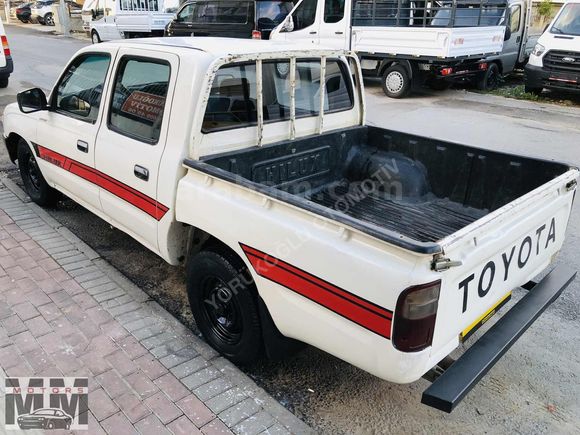 2001 TOYOTA HİLUX 2,4 DİZEL -ÇİFT KABİNLİ- -4X2- BAKIMLI 1,SINIF