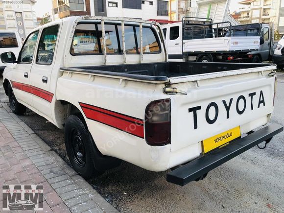 2001 TOYOTA HİLUX 2,4 DİZEL -ÇİFT KABİNLİ- -4X2- BAKIMLI 1,SINIF