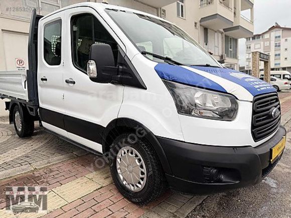 2016 TRANSİT 350 M ÇİFT KABİN 155 BEYGİR KLİMALI 6 VİTES BAKIMLI