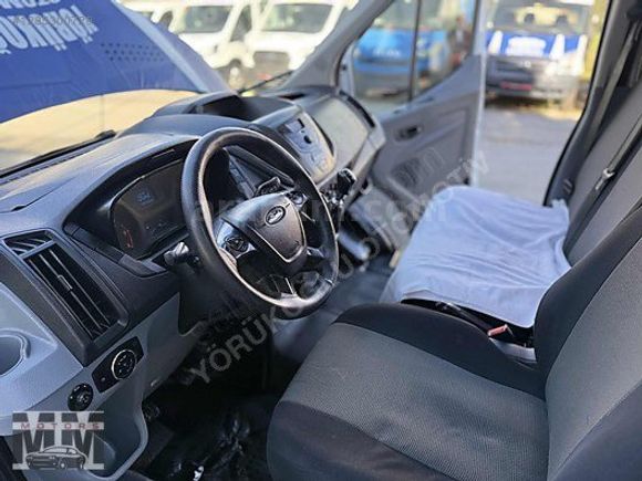 2016 TRANSİT 350 M ÇİFT KABİN 155 BEYGİR KLİMALI 6 VİTES BAKIMLI
