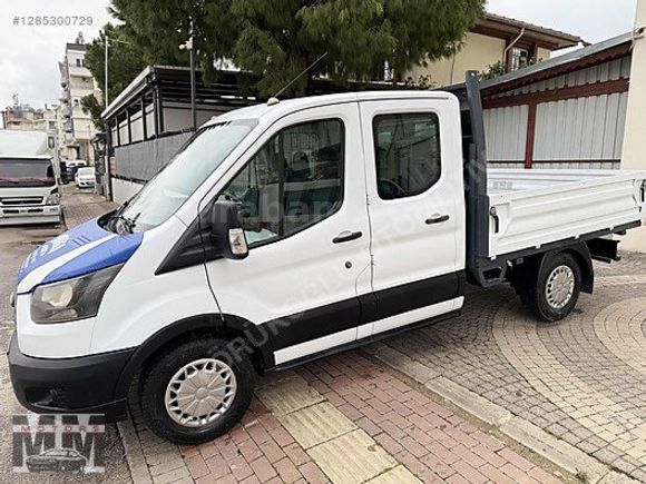 2016 TRANSİT 350 M ÇİFT KABİN 155 BEYGİR KLİMALI 6 VİTES BAKIMLI