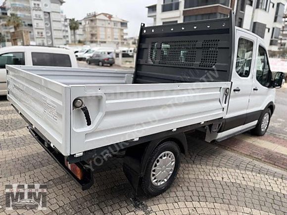 2016 TRANSİT 350 M ÇİFT KABİN 155 BEYGİR KLİMALI 6 VİTES BAKIMLI