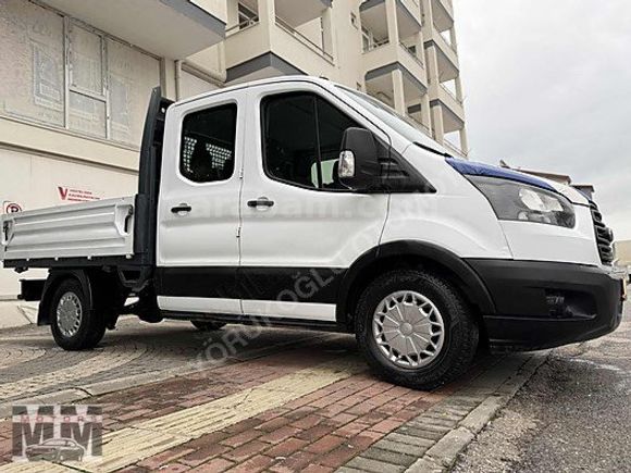 2016 TRANSİT 350 M ÇİFT KABİN 155 BEYGİR KLİMALI 6 VİTES BAKIMLI