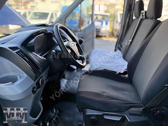 2016 TRANSİT 350 M ÇİFT KABİN 155 BEYGİR KLİMALI 6 VİTES BAKIMLI