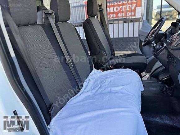 2016 TRANSİT 350 M ÇİFT KABİN 155 BEYGİR KLİMALI 6 VİTES BAKIMLI