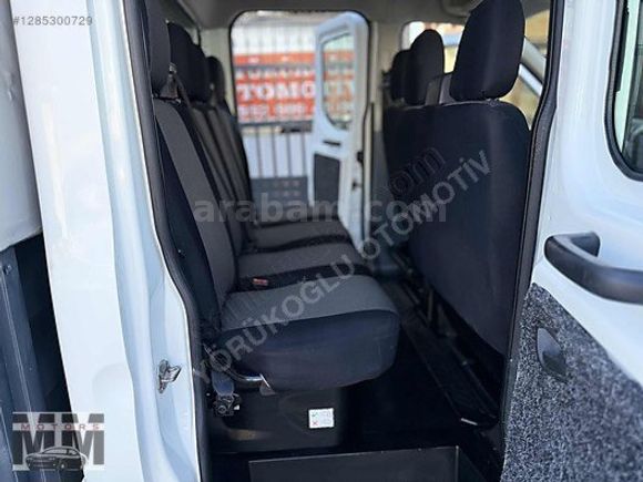 2016 TRANSİT 350 M ÇİFT KABİN 155 BEYGİR KLİMALI 6 VİTES BAKIMLI