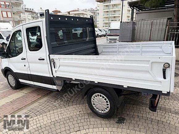 2016 TRANSİT 350 M ÇİFT KABİN 155 BEYGİR KLİMALI 6 VİTES BAKIMLI