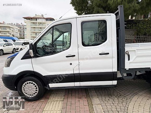 2016 TRANSİT 350 M ÇİFT KABİN 155 BEYGİR KLİMALI 6 VİTES BAKIMLI