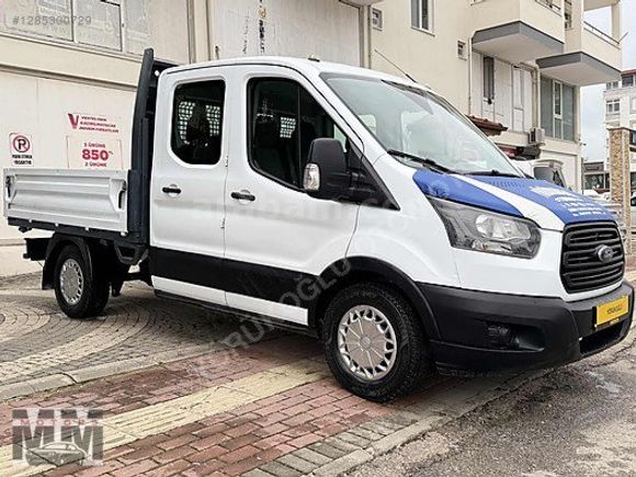 2016 TRANSİT 350 M ÇİFT KABİN 155 BEYGİR KLİMALI 6 VİTES BAKIMLI