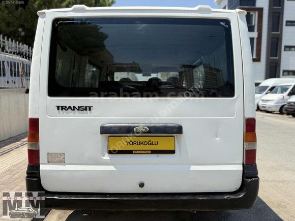 2002 TRANSİT 280 S VAN 5+1 KOLTUK -ARKA ÇEKER- -DAHA 313 BİN DE-