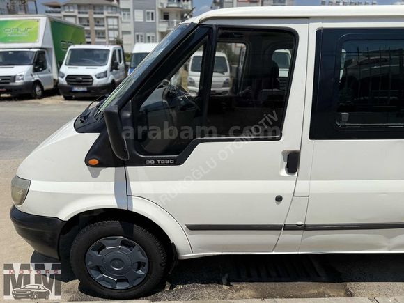 2002 TRANSİT 280 S VAN 5+1 KOLTUK -ARKA ÇEKER- -DAHA 313 BİN DE-