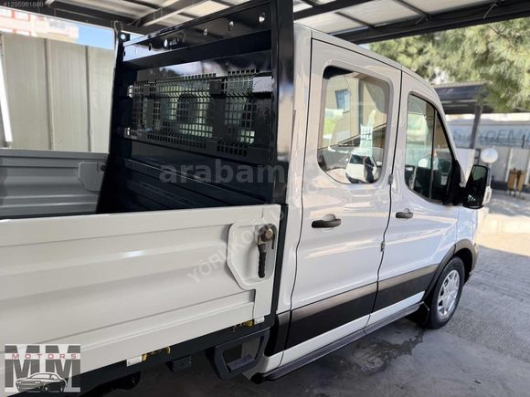 2020 TRANSİT 350M ÇİFT KABİN (( TABLET EKRAN )) KLİMA 153 BİN DE