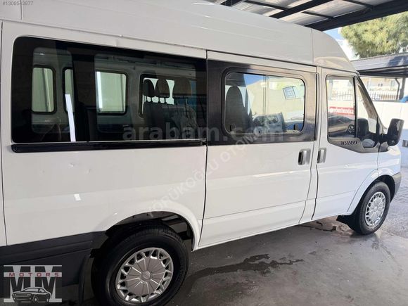 2008 TRANSİT 330 S ORJİNAL CAMLI 5+1 KOLTUKLU 125HP -ARKA ÇEKER-