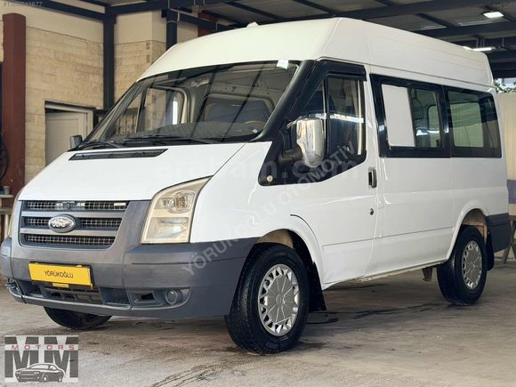 2008 TRANSİT 330 S ORJİNAL CAMLI 5+1 KOLTUKLU 125HP -ARKA ÇEKER-