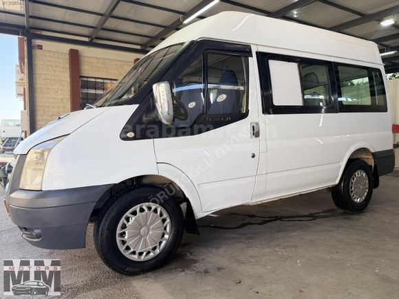2008 TRANSİT 330 S ORJİNAL CAMLI 5+1 KOLTUKLU 125HP -ARKA ÇEKER-