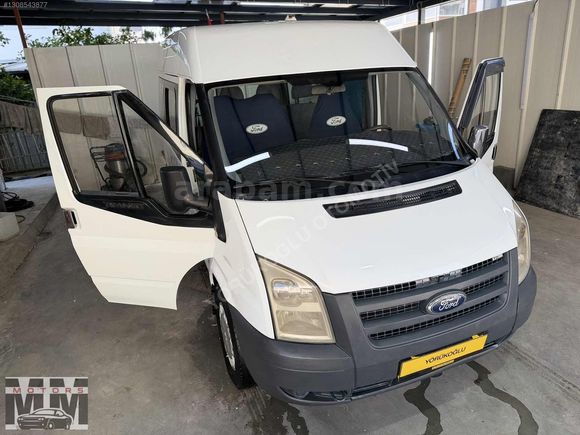 2008 TRANSİT 330 S ORJİNAL CAMLI 5+1 KOLTUKLU 125HP -ARKA ÇEKER-
