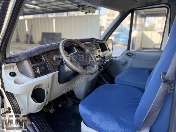 2008 TRANSİT 330 S ORJİNAL CAMLI 5+1 KOLTUKLU 125HP -ARKA ÇEKER-