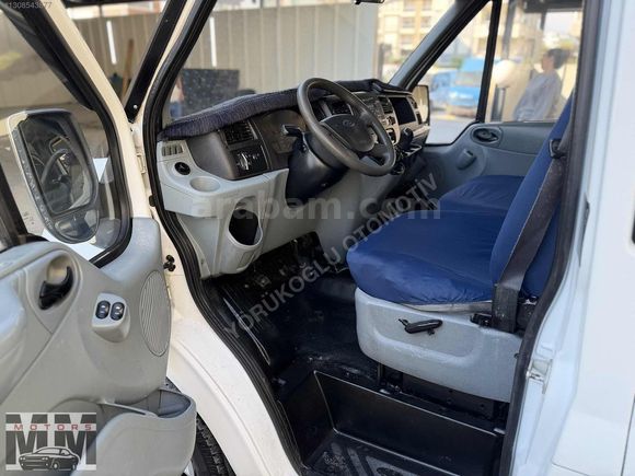 2008 TRANSİT 330 S ORJİNAL CAMLI 5+1 KOLTUKLU 125HP -ARKA ÇEKER-