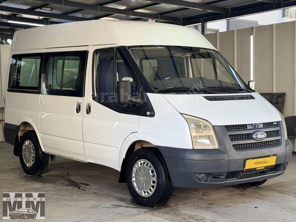 2008 TRANSİT 330 S ORJİNAL CAMLI 5+1 KOLTUKLU 125HP -ARKA ÇEKER-