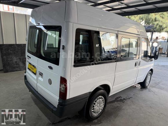 2008 TRANSİT 330 S ORJİNAL CAMLI 5+1 KOLTUKLU 125HP -ARKA ÇEKER-