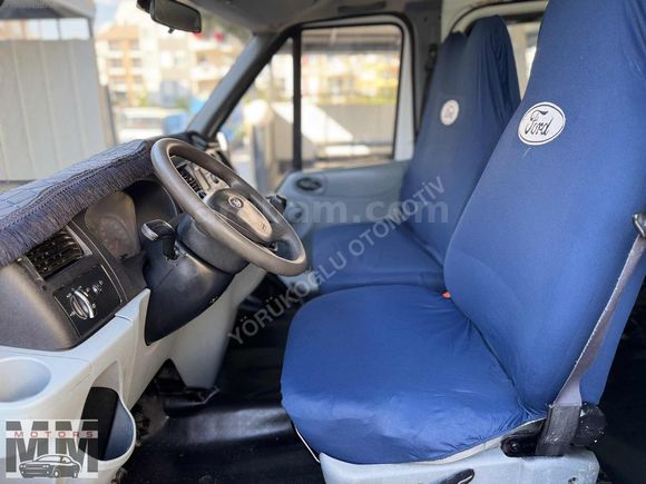 2008 TRANSİT 330 S ORJİNAL CAMLI 5+1 KOLTUKLU 125HP -ARKA ÇEKER-