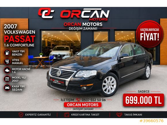 ORCAN MOTORS dan Volkswagen 2007 Passat 1.6 FSI Comfortline