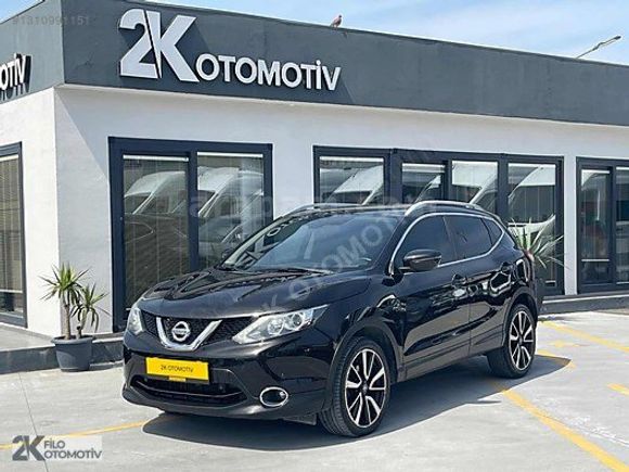 2K OTOMOTİVDEN 2017 NISSAN QASHAQI 1.6 DCI BLACK EDTON CAM TAVAN