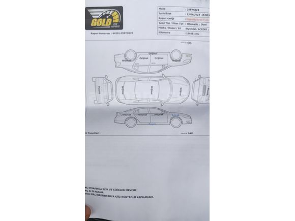 2018 model Hyundai Accent blue mode plus