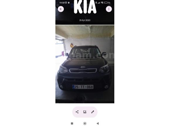 Sahibinden Kia Soul 1.6 CRDi Premium 2016 Model  340.000 km Bordo