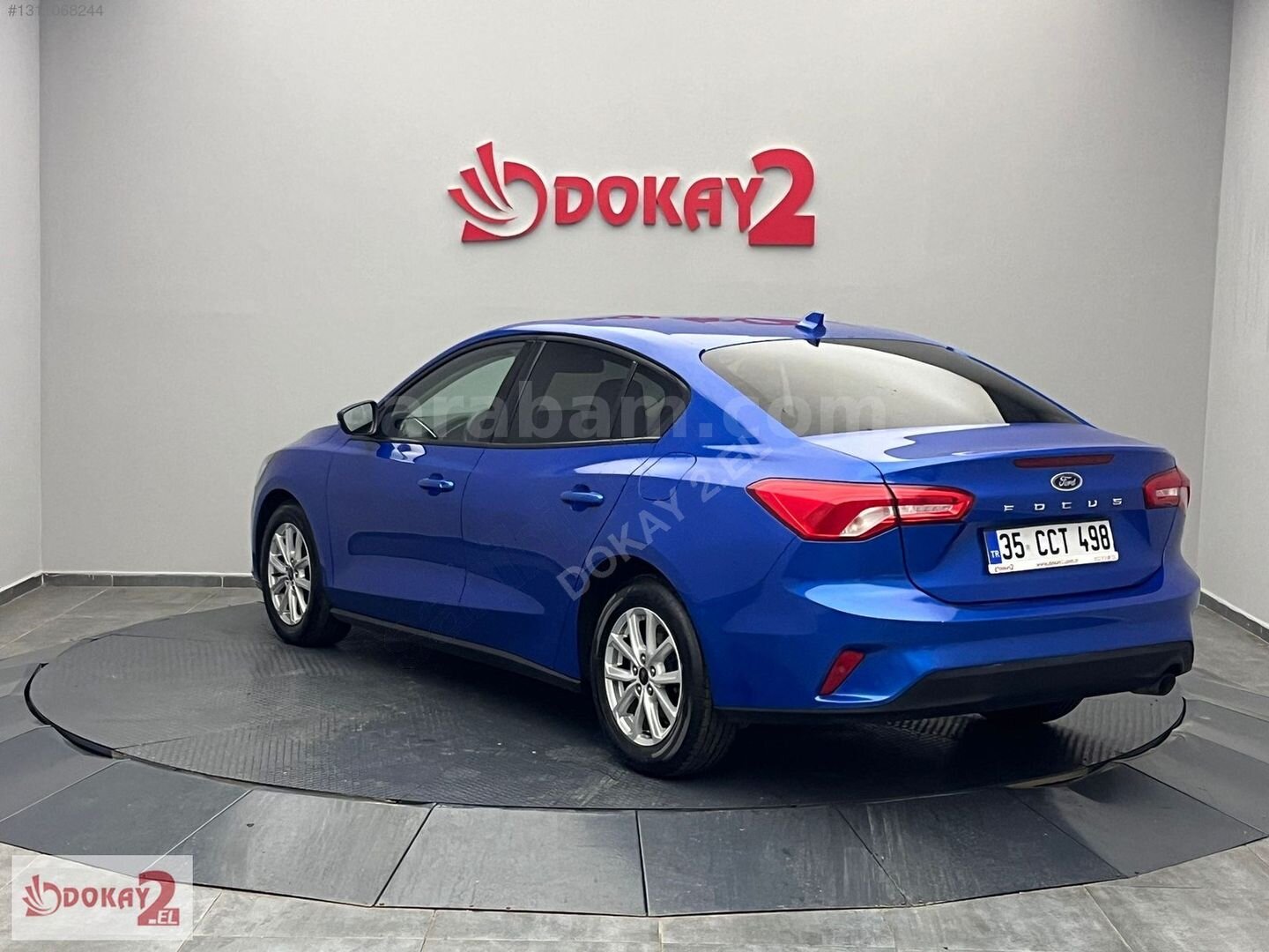 Galeriden Ford Focus 1.5 EcoBlue Trend X 2024 Model İzmir 70.380 km Mavi 6